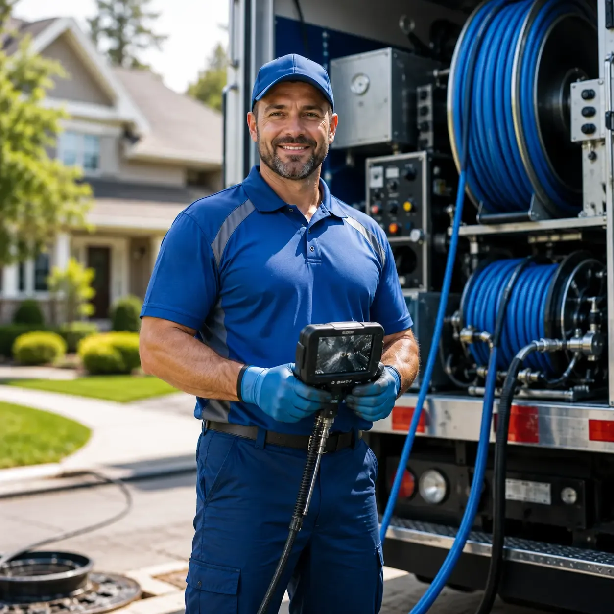 Local outdoor drain cleaning specialists in Onsted, MI